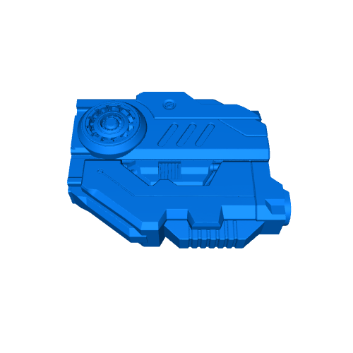 Star Lord gun 3D print model