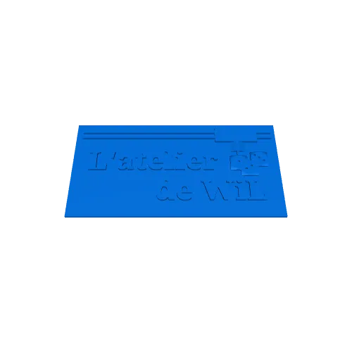 Panou personalizat pentru atelierul FabLab
