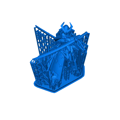 Robot Samurai ZX3 | 3D models download | Creality Cloud