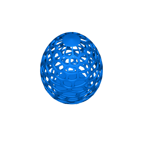 Voronoi Easter Egg