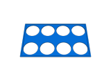 Gridfinity basic lid kcup coffee or seed holder-2