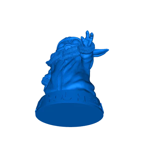My first try Yoda