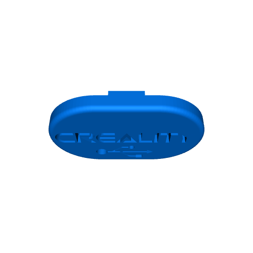 Creality USB Port Bagde (Dust Cap) | 3D models download | Creality Cloud