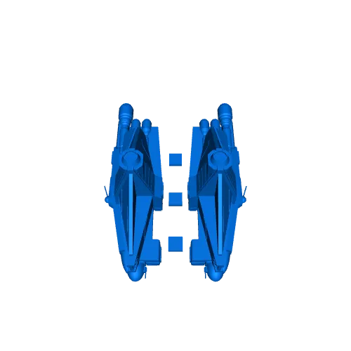 Star Wars VCX-100 Light Freighter Ghost Phantom STL Model