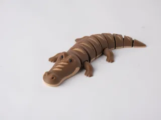Baguette Crocodile Flexi Toy - Funny Fidget Animal