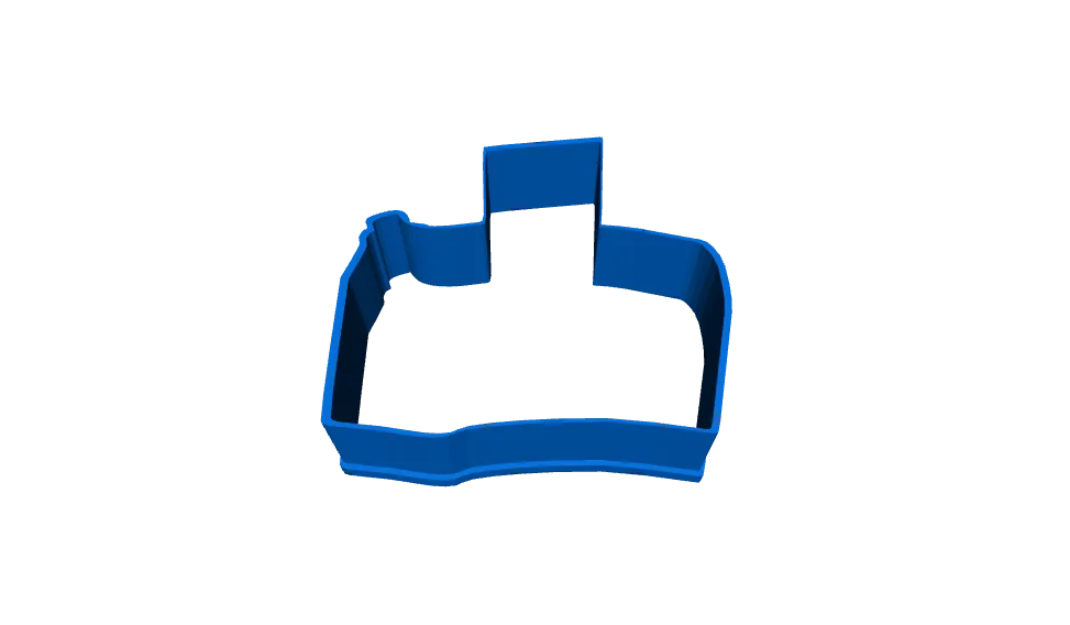 Blue's Clue Mailbox Cookie Cutter