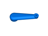RV antenna crank-1