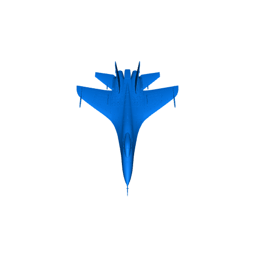 SU-27 T10-3 FLANKER ( ASP STYLE-B) | 3D models download | Creality Cloud