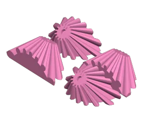 Hourglass Gear Fidget Toy