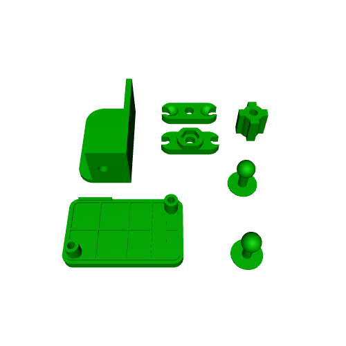 K1 / K1MAX / K1C Camera Mount (ARTICULATED) 3D models download