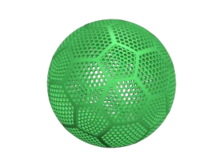 AIRLESS FOOTBALL - SOCCER BALL