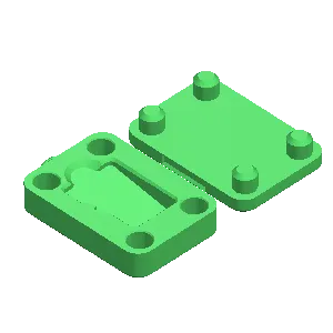 Micro SD Keychain Case