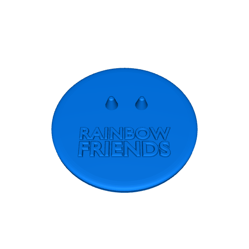 BLUE FROM ROBLOX RAINBOW FRIENDS CHAPTER 2 ODD WORLD, 3D FA, 3D models  download
