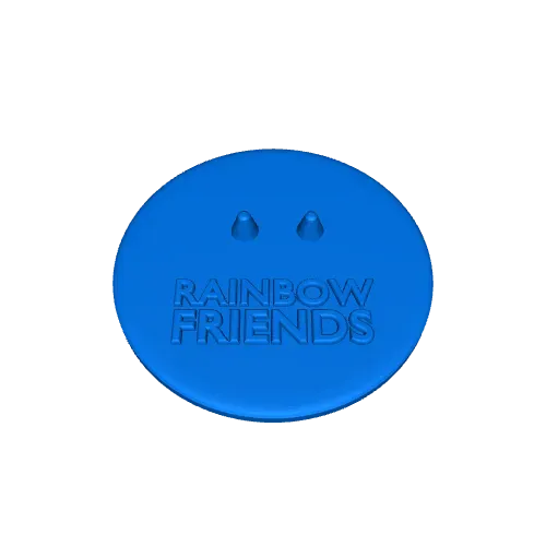 STL file Blue form Rainbow Friends Roblox Game 🌈・3D printing