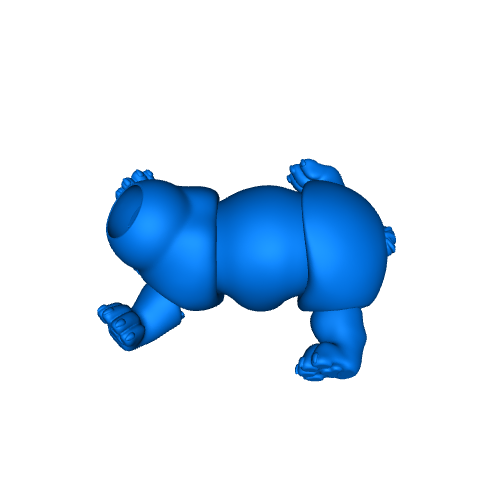 Bear the articulated flexi toy