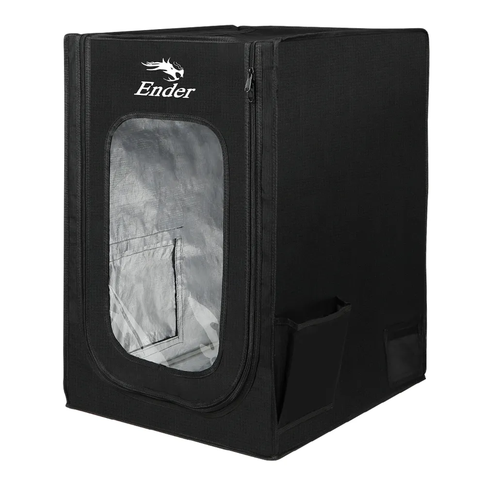Ender Plus 3D Printer Enclosure-With exhaust fan interface