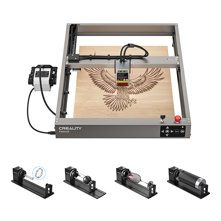 Creality Falcon2 12W and Rotary Kit Pro Upgrade-Package | Laser
