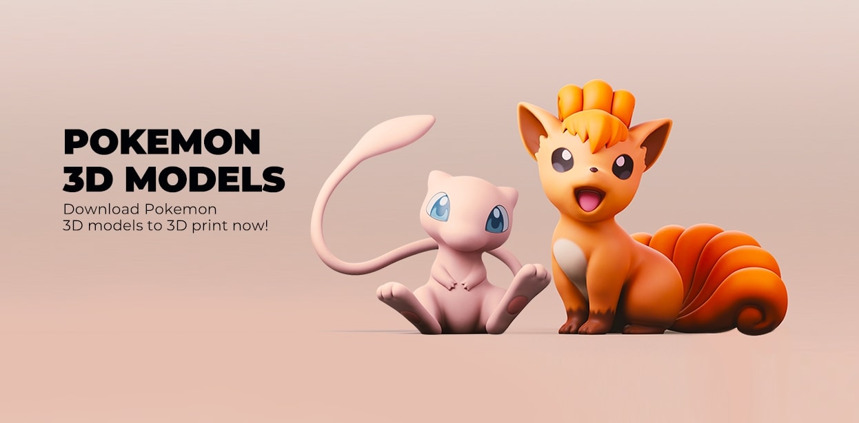 Mew(Pokemon), 3D models download