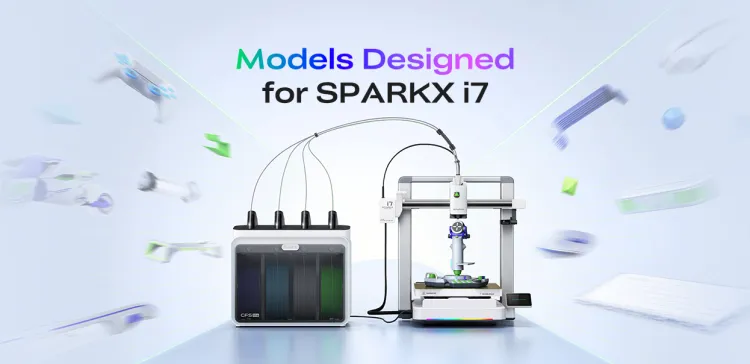 Modelli progettati per SparkX i7