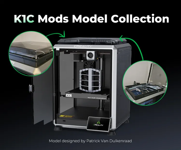 Creality K1C Mods モデルコレクション | Creality