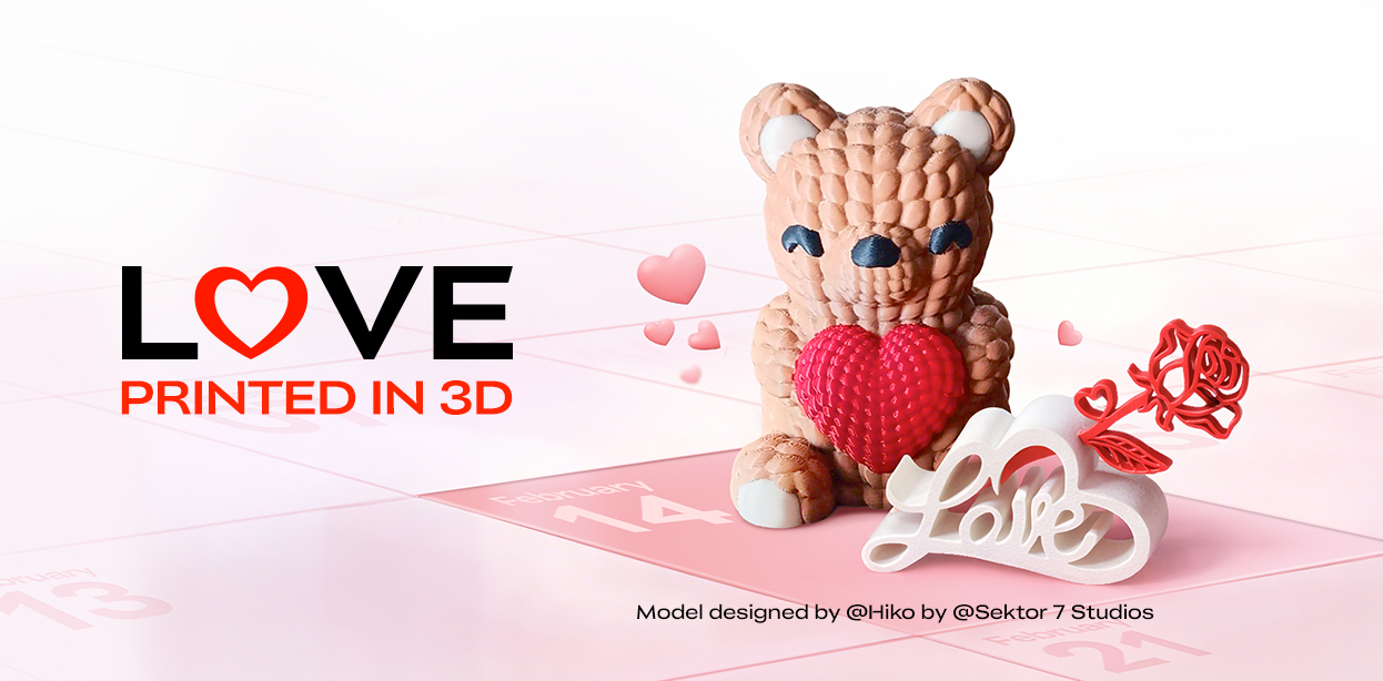 Valentine's Day 3D Print Models