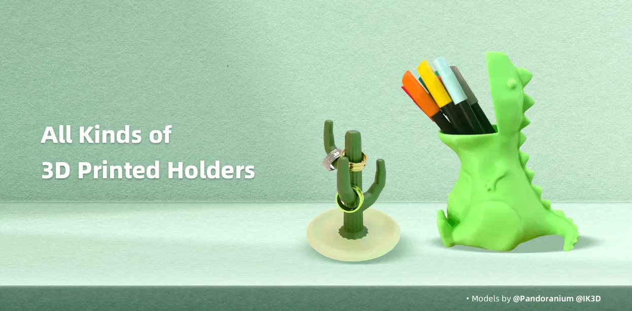 All Kinds of 3D Printed Holders Model Collection