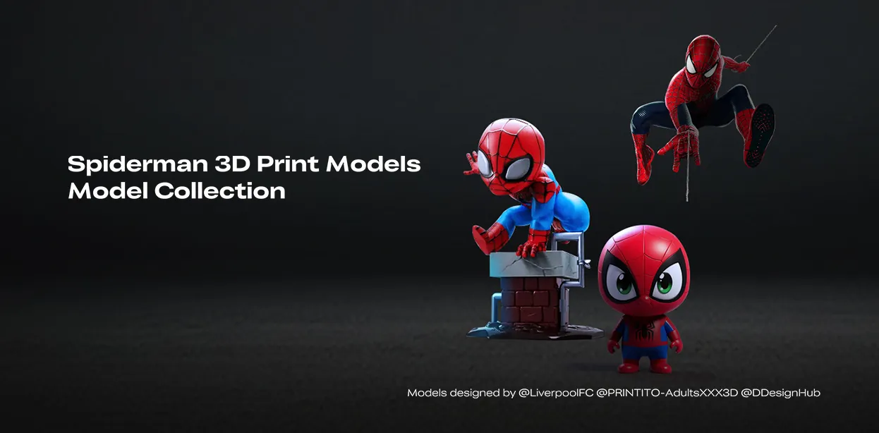 Spiderman 3D Print Models