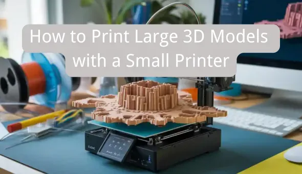 How to Print Large 3D Models with a Small Printer