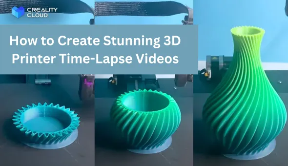 驚異的な3Dプリンターのタイムラプス動画を作成する方法
