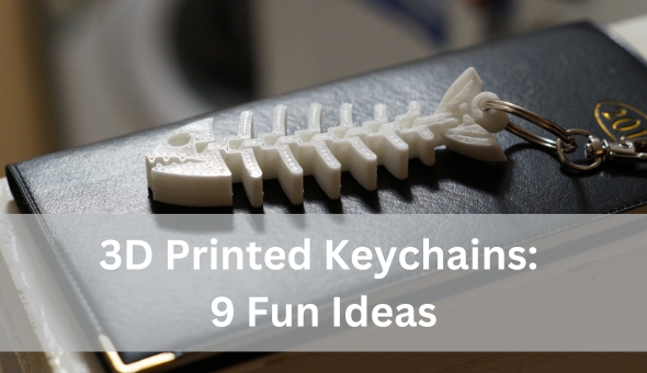 Blog title: 3D Printed Keychains: 9 Fun Ideas