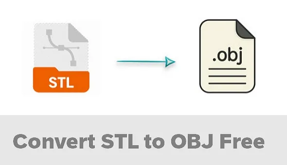 STLからOBJへ