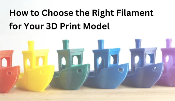 Right Filament for 3D Print Model
