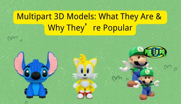 Modèles 3D multipartites