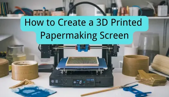 How to Create a 3D Printed Papermaking Screen