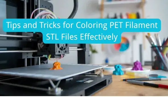 Tips and Tricks for Coloring PET Filament STL Files Effectively