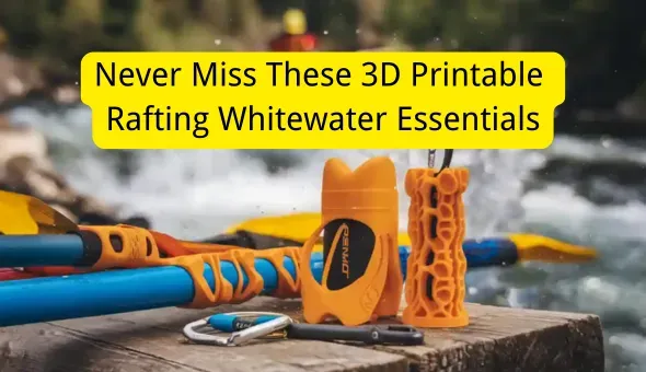 3D Yazdırılabilir Rafting Whitewater Essentials