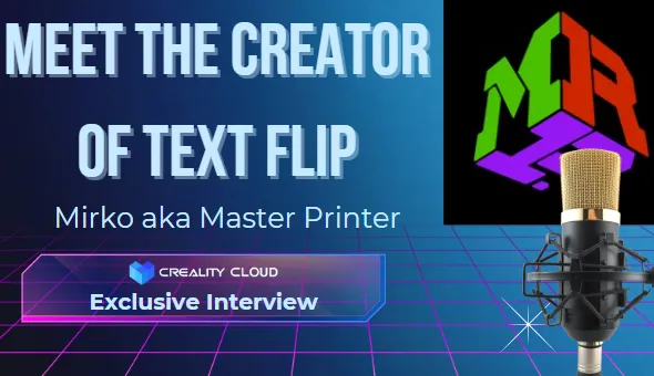 Познакомьтесь с Мирко по прозвищу Мастер Принтер: Создатель Text Flip