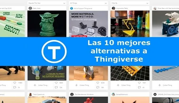 alternativas a thingiverse