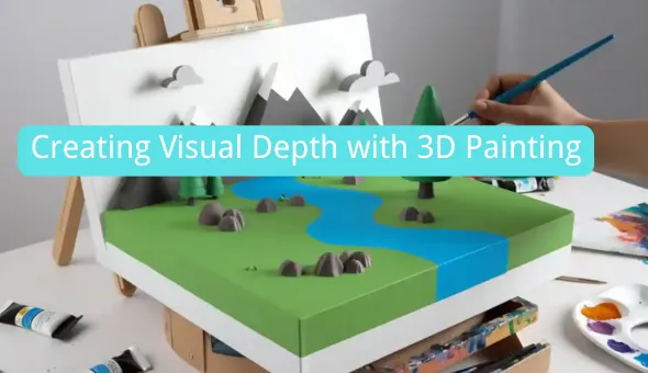 Blog title: Creating Visual Depth with 3D Painting