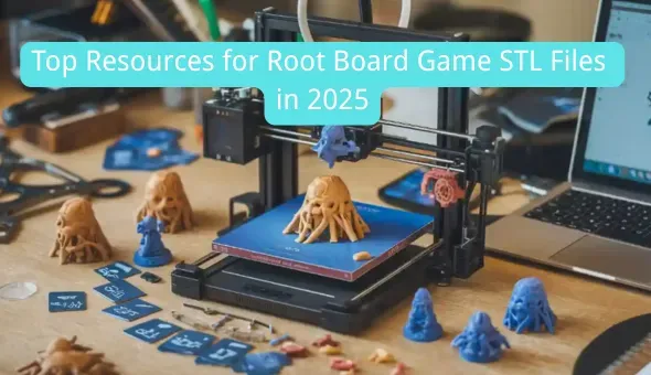 Fișiere STL Root Board Game