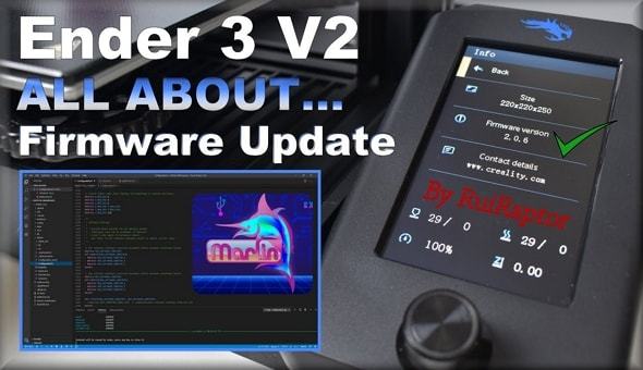 Creality Ender 3 v2 Firmware Update | Official Guide 3d model
