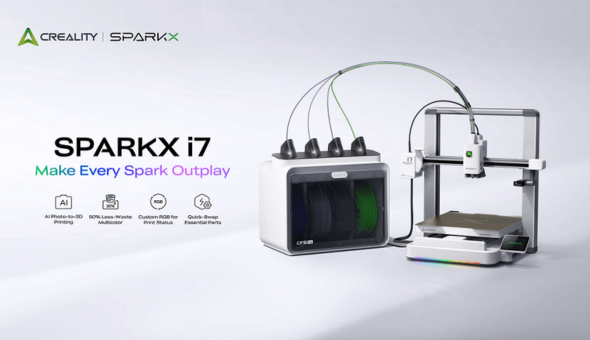 Blog title: Meet SparkX i7: A Smarter, Easier Way to Start 3D Printing