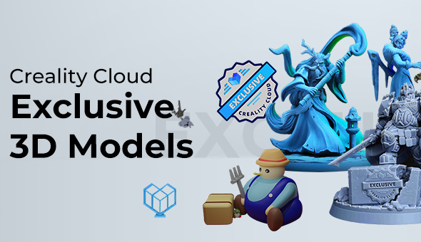 Introducing Creality Cloud's Exclusive 3D Model Collaboration with Designers