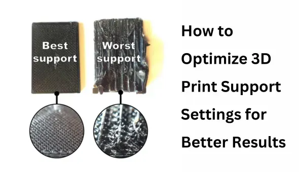 3D Print Support Settings