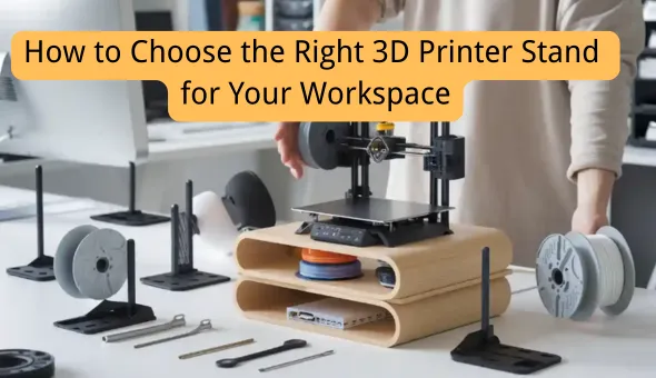 Blog title: How to Choose the Right 3D Printer Stand for Your Workspace