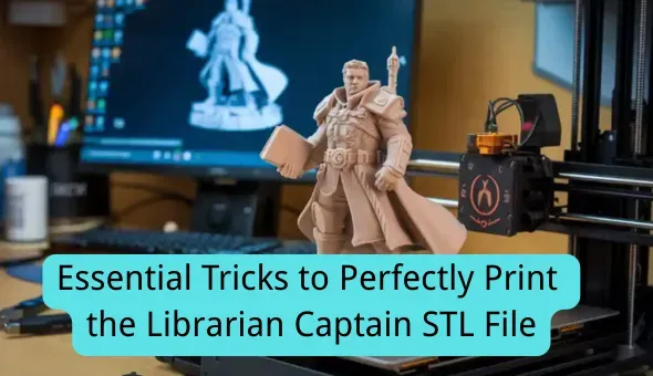 Tipăriți fișierul STL Căpitanul bibliotecar