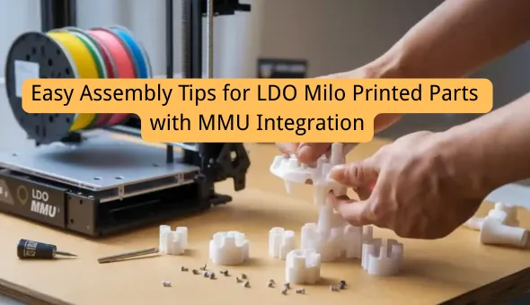 Blog title: Easy Assembly Tips for LDO Milo Printed Parts with MMU Integration
