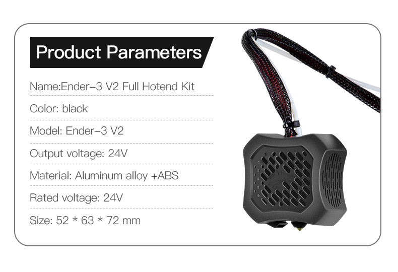 Ender 3 V2 Full Hotend Kit Qatar