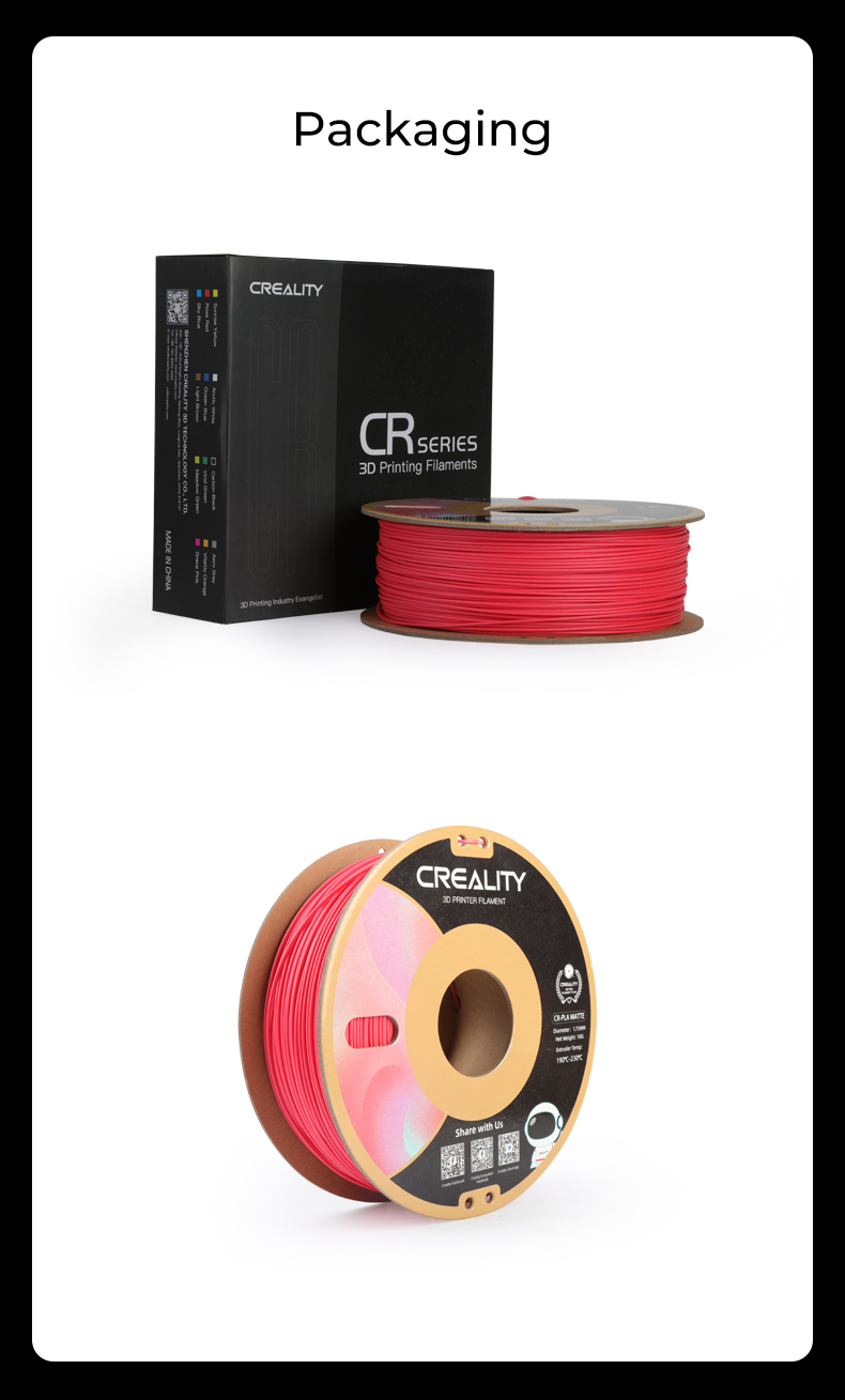 Creality CR-PLA Matte 1.0Kg 1.75mm