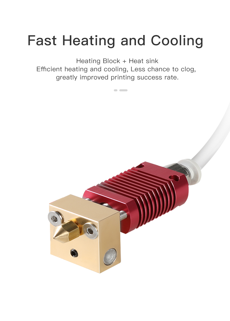 Ender 6 Hotend, Kit Hotend assemblé pour imprimante 3d Ender-6